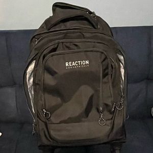 Kenneth Cole Reaction rolling laptop backpack bag. Like new.